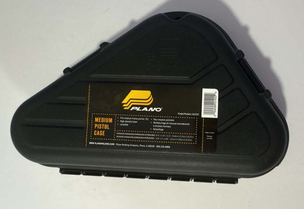 Plano Medium Pistol Case Model 142200 Black